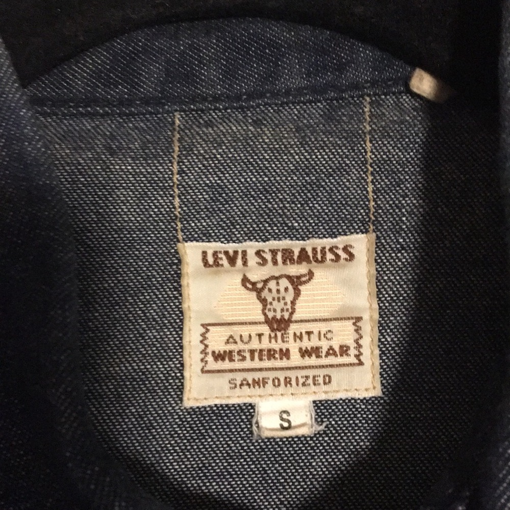 Levi Strauss fancy western snap shirt